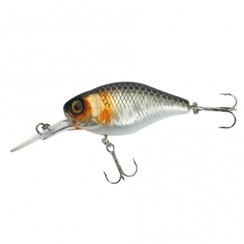 Воблер Jackall DD Chubby 38 38мм 4.7гр uv mat silver & black