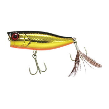 Воблер Jackall Chubby Popper 42 42мм 3.3гр hl gold & black