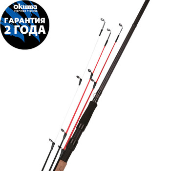 Фидерное удилище Okuma  Custom Black Method Feeder 11' 60 3.3м 60гр 3sec MG/MLG/LG