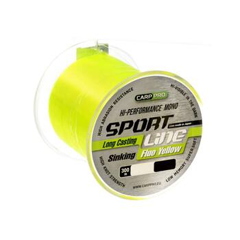 Леска Carp Pro Sport Line Fluo Yellow 300м 0.286мм 6.0кг желтый флуоресцентный