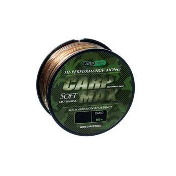 Леска Carp Pro Carp Max Camo 600м 0.35мм 12.0кг оранжевый флуоресцентный