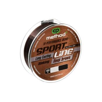 Леска Carp Pro Sport Line CP Method+ 180м 0.235мм 2.7кг коричневый