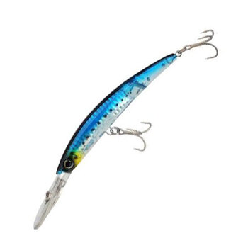 Воблер Yo-Zuri Crystal 3D Minnow Deep Diver Jointed 130F F1155 130мм 25гр GHIW