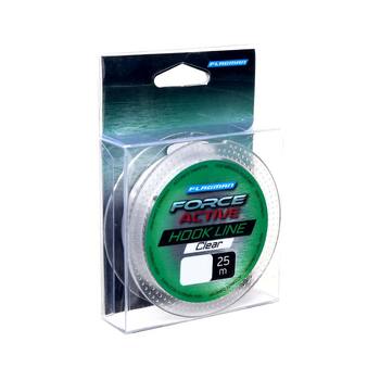 Леска Flagman Force Active Hook Lenght 25м 0.14мм 1.65кг прозрачный