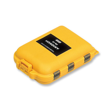 Коробка рыболовная Meiho FB-10 Fly Box Yellow 9.7x6.5x3см