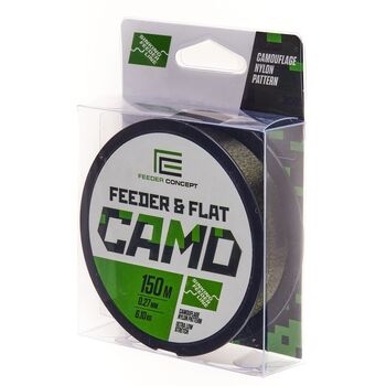 Леска Feeder Concept Feeder & Flat 150м 0.27мм 6.10кг Camo