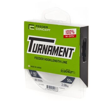 Леска Feeder Concept Turnament 50м 0.18мм 2.58кг прозрачный