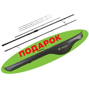 Фидерное удилище Feeder Concept Distance Extra Heavy 210 3,9м 210гр с чехлом EVA 165см