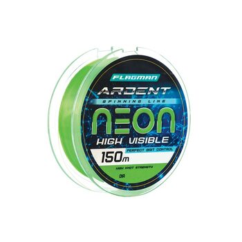 Леска Flagman Ardent Neon 150м 0.25мм 8.6кг салатовый