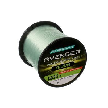 Леска Flagman Avenger Olive Line 1500м 0.25мм 6.8кг оливковый