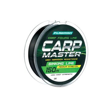 Леска Flagman Carp Master 150м 0.30мм 11.8кг черный