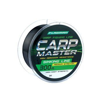 Леска Flagman Carp Master 300м 0.30мм 11.8кг черный