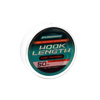 Леска Flagman Hook Lenght 50м 0.16мм 3.5кг прозрачный
