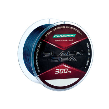 Леска Flagman Black Sea Spinning Line 300м 0.40мм 20.2кг синий