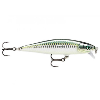 Воблер Rapala Flat Rap 08 80мм 7гр BLK