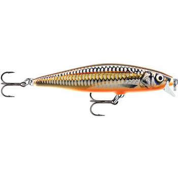 Воблер Rapala Flat Rap 08 80мм 7гр SLG