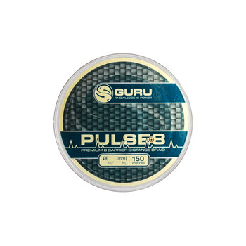 Плетеный шнур Guru Pulse 8 Braid 150м 0.12мм 10.8кг Brown