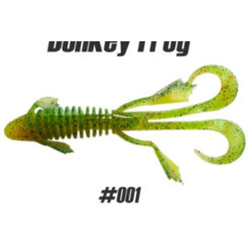Силиконовые приманки Jig It Donkey Frog 3.8 96мм 6шт 001