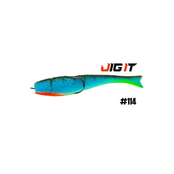 Поролоновые рыбки Jig It незацепляйка 125мм 114 4шт
