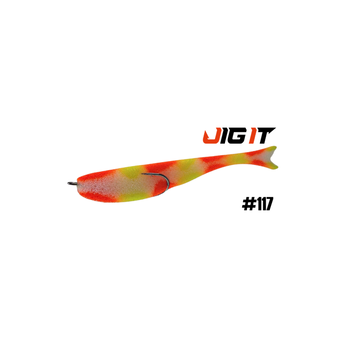 Поролоновые рыбки Jig It незацепляйка 125мм 117 4шт