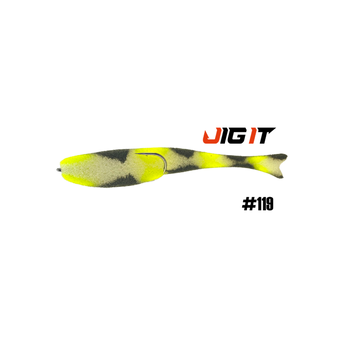 Поролоновые рыбки Jig It незацепляйка 125мм 119 4шт