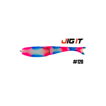 Поролоновые рыбки Jig It незацепляйка 125мм 120 4шт