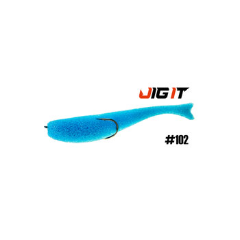 Поролоновые рыбки Jig It незацепляйка 85мм 102 5шт