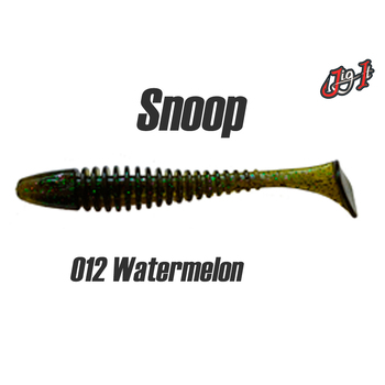 Силиконовые приманки Jig It Snoop 3.3 83мм 8шт 012
