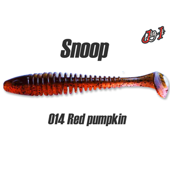 Силиконовые приманки Jig It Snoop 4 98мм 6шт 014