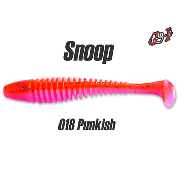 Силиконовые приманки Jig It Snoop 4 98мм 6шт 018