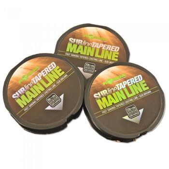 Леска Korda Subline Tapered Mainline 300м 0.33-0.50мм 5.4-18.0кг прозрачно-коричневый