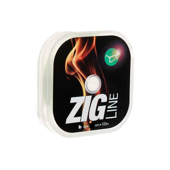 Леска Korda Zig Line 100м 0.25мм 5.2кг бледно-зеленый