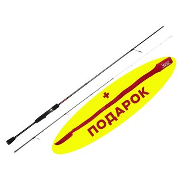 Спиннинг Lucky John Anira Microjig 5 2.16м 0.7-5гр LJA-712ULF-PR с наконечником-стяжкой