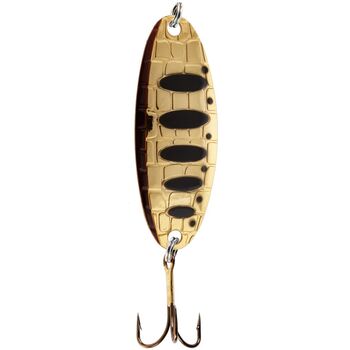 Колеблющаяся блесна Lucky John Croco spoon shallow water concept 69мм 14гр 008
