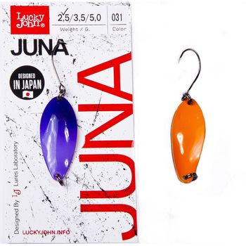 Колеблющаяся блесна Lucky John Juna 30мм 2.5гр 031