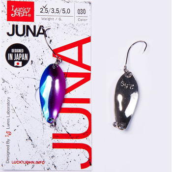 Колеблющаяся блесна Lucky John Juna 33мм 3.5гр 030