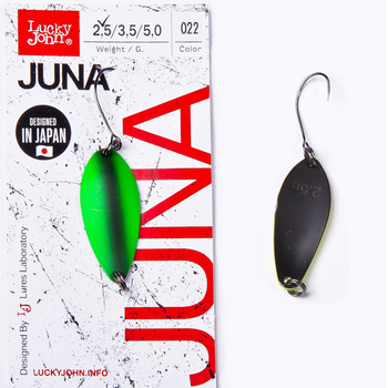Колеблющаяся блесна Lucky John Juna 39мм 5гр 022