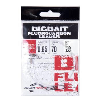 Флюорокарбоновые поводки Lucky John BigBait 70см 20кг 1шт