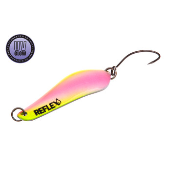 Колеблющаяся блесна AKKOI Reflex Crystal 45мм 3,6гр R34