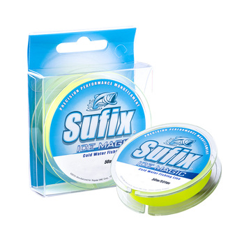 Зимняя леска Sufix Ice Magic 50м 0.195мм 3.3кг желтый