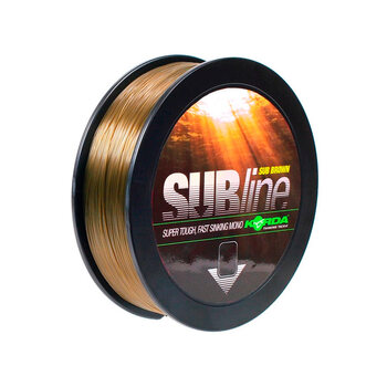 Леска Korda Subline Brown 1000м 0.35мм 5.4кг коричневый