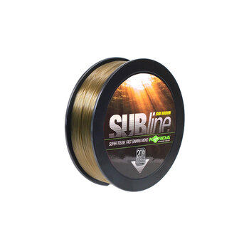 Леска Korda Subline Brown 1000м 0.43мм 9.1кг коричневый