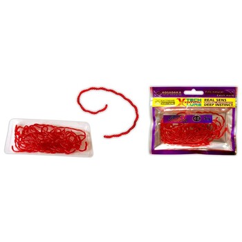 Силиконовые приманки Kosadaka SoftWorm2Fмм 20шт BR