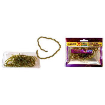 Силиконовые приманки Kosadaka SoftWorm2Fмм 20шт OD