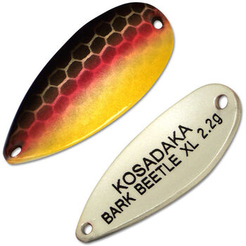 Колеблющаяся блесна Kosadaka Trout Police Bark Beetle Xl 27мм 2.2гр H79