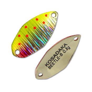 Колеблющаяся блесна Kosadaka Trout Police Beetle-B 21мм 0.8гр 250