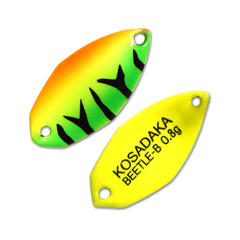 Колеблющаяся блесна Kosadaka Trout Police Beetle-B 21мм 0.8гр 402