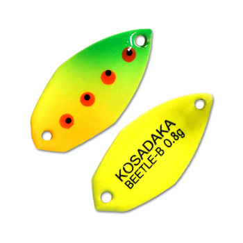Колеблющаяся блесна Kosadaka Trout Police Beetle-B 21мм 0.8гр D05