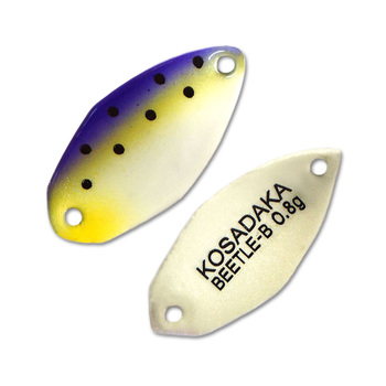 Колеблющаяся блесна Kosadaka Trout Police Beetle-B 21мм 0.8гр E96