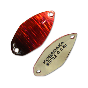 Колеблющаяся блесна Kosadaka Trout Police Beetle-B 21мм 0.8гр X59